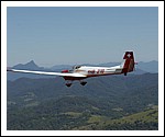 Motor Falke Glider flying towards Mt Warning.jpg